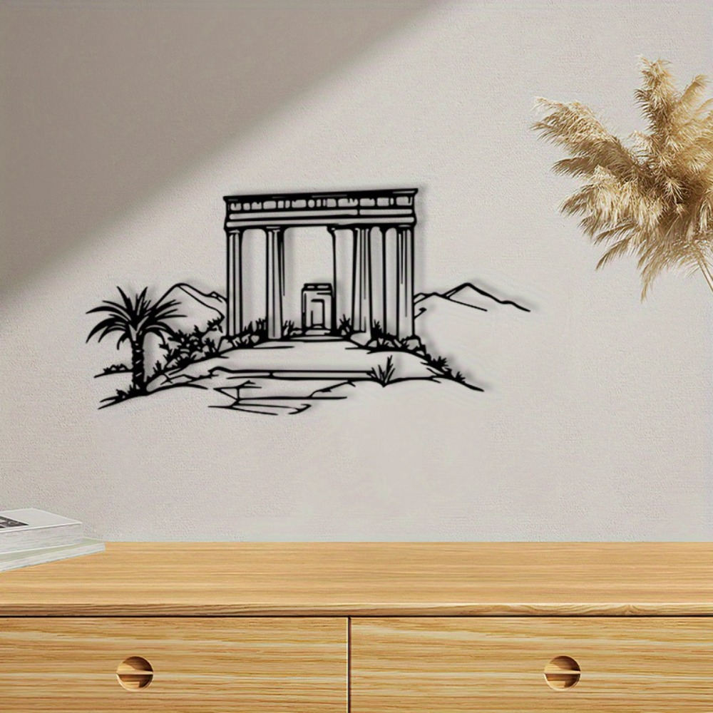 Art & Craft Photos - CIFBUY Iron Wall Art Religious Mural
