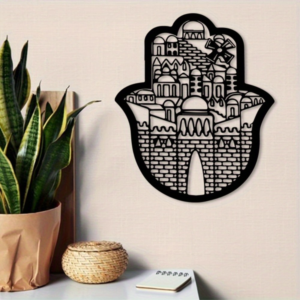 Art & Craft Paper Ideas - CIFBUY Iron Wall Art Islamic Architecture