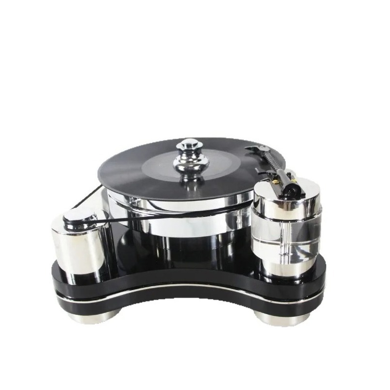 Art Craft Club - Minimalist Modern Vinyl Record Player Stainless