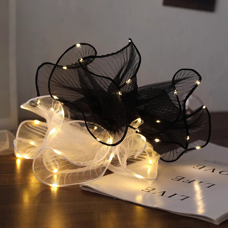Art Craft Items - 1Pcs LED Flower Wrapping Paper With