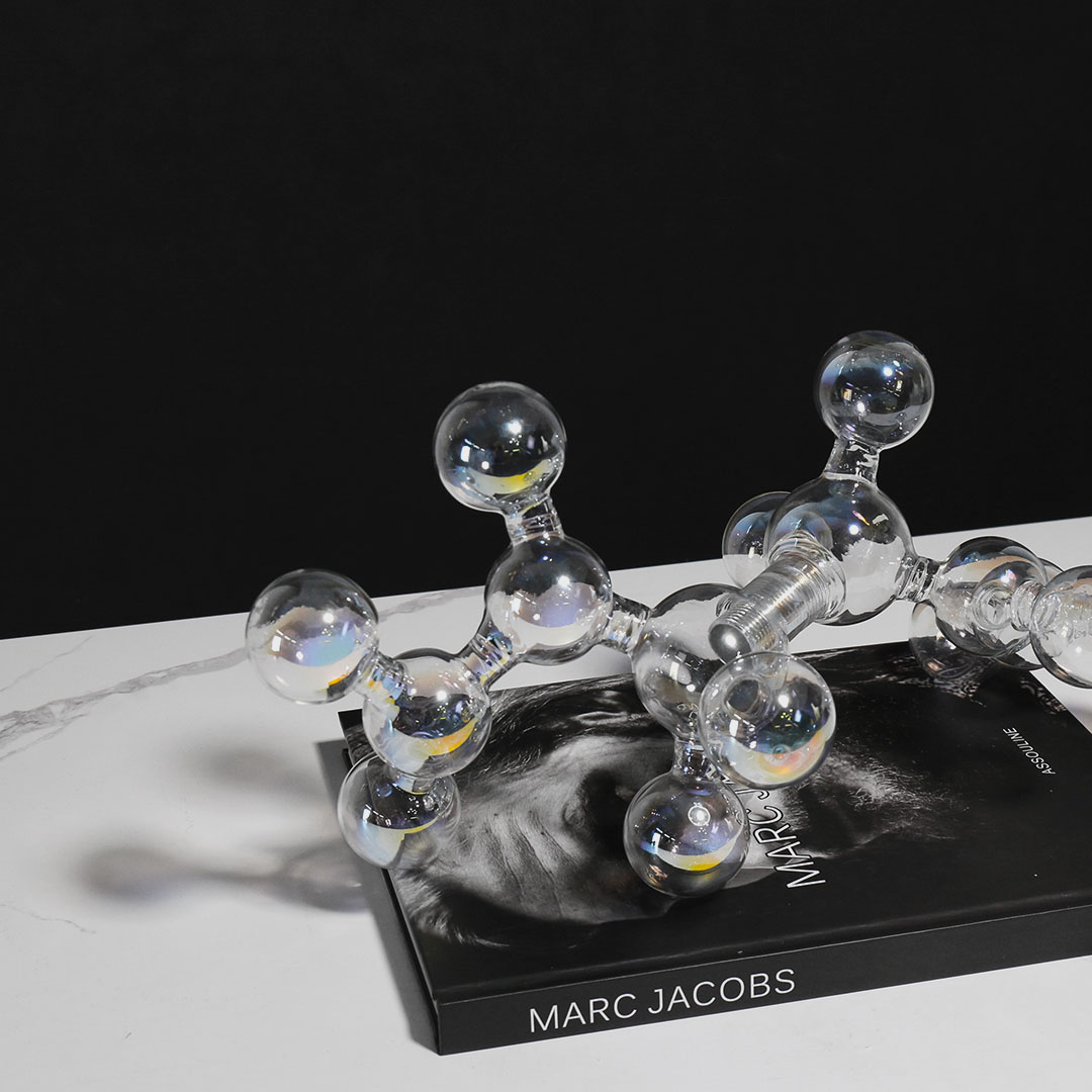 Art Craft Club - Colorful Glass Molecular Sculpture Soft Decoration