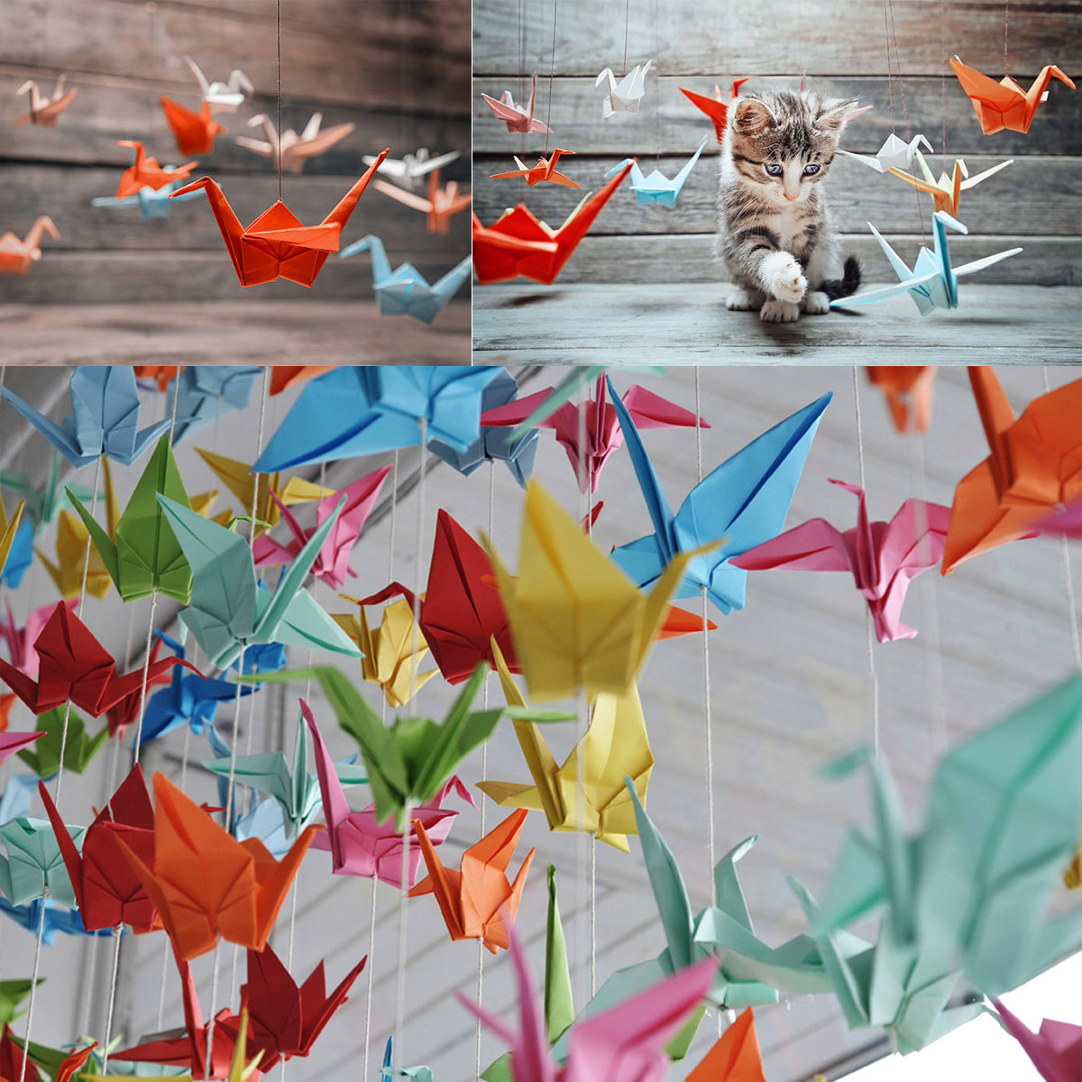Art Craft With Paper - 200Sheets Double-Sided Origami Paper 6 Inch