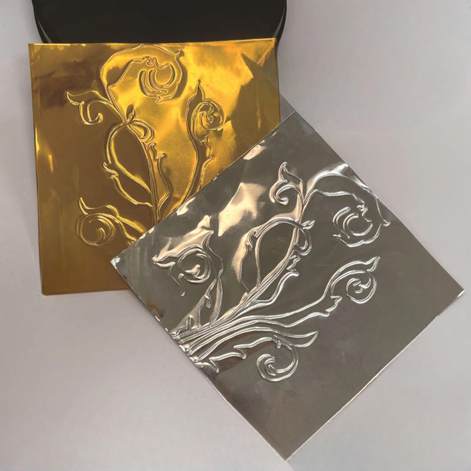 Art Craft With Paper - Foil Paper For Crafts 100 Pieces