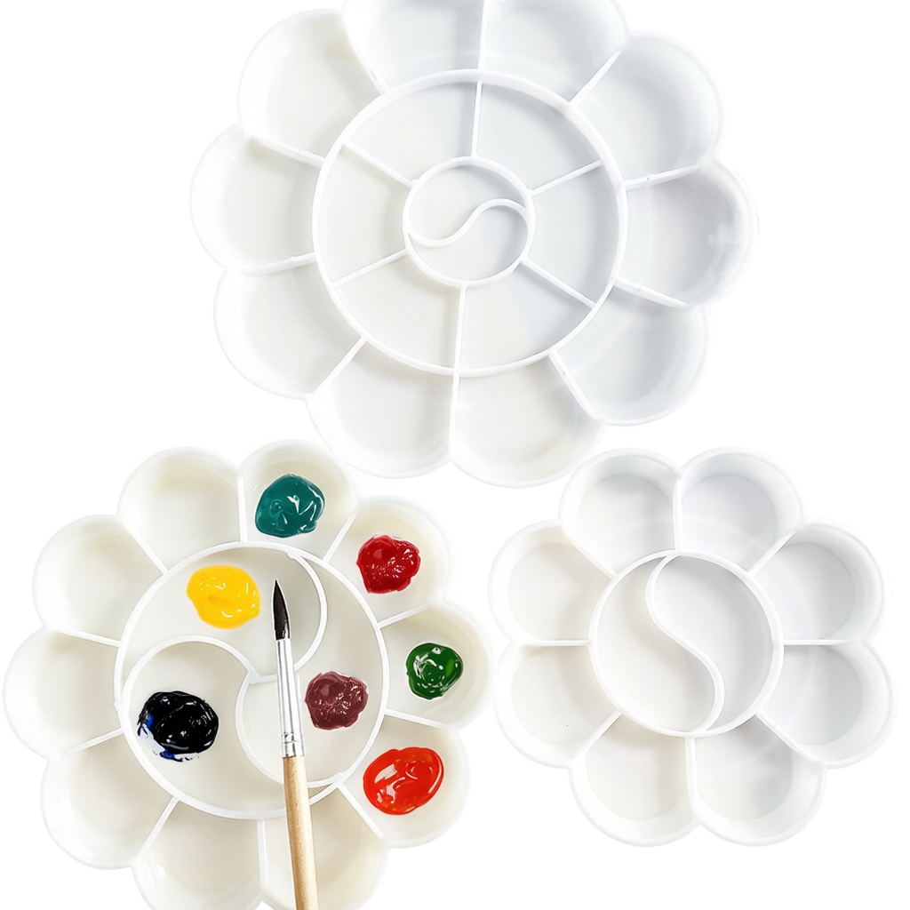 Acrylic Pour Paint - Floral Paint Palette Assorted S/M/L Sizes