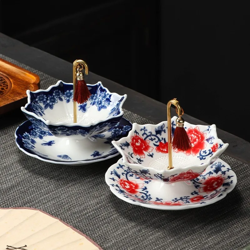Art Craft Website - Creative Umbrella Shaped Tea Strainer Removable