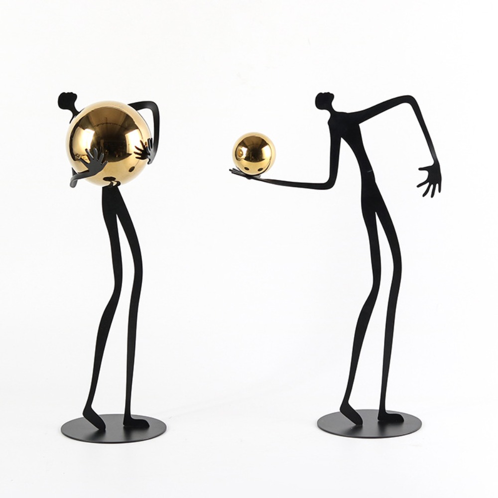 Modern Art Ball-Holding Charac - Art Craft Club review and price