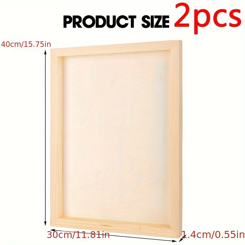 2PCS Wood Panel Board, Wood Ca - Acrylic Pour Paint review and price