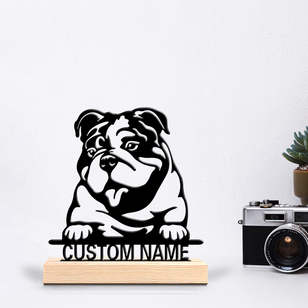 1pc Creative pug Personalized  - Art Craft Names review and price