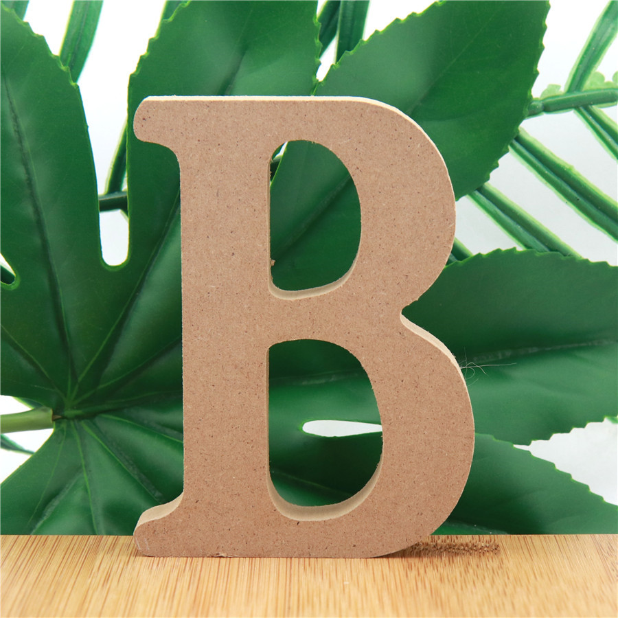 1pc 10cm Wood Color Wooden Let - Art Craft Names review and price