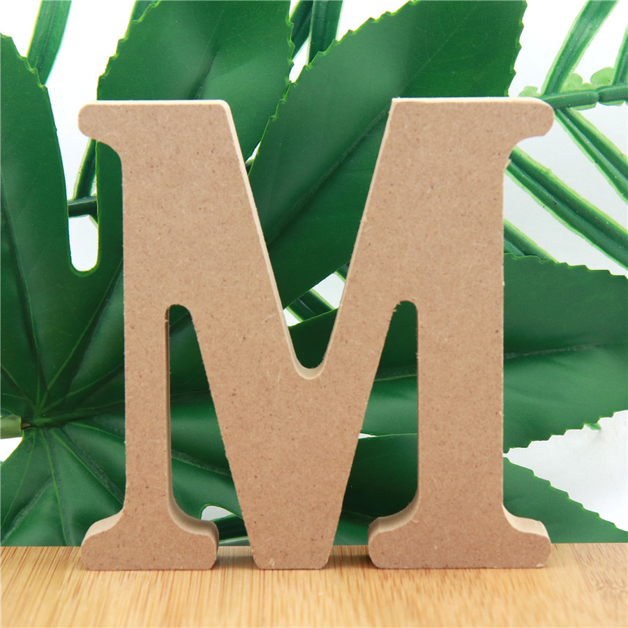 1pc 10cm Wood Color Wooden Let - Art Craft Names review and price