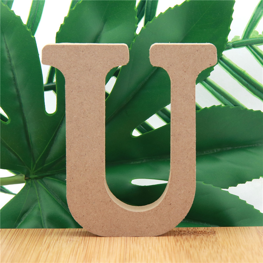 1pc 10cm Wood Color Wooden Let - Art Craft Names review and price