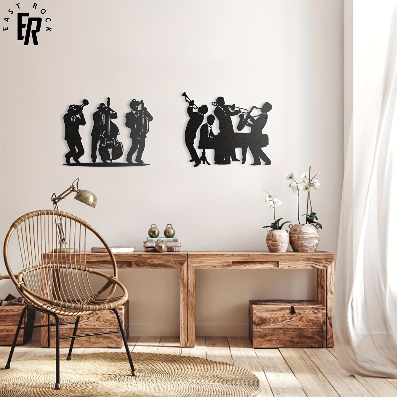 Metal Musician Silhouette Wall - Art Craft Logo review and price