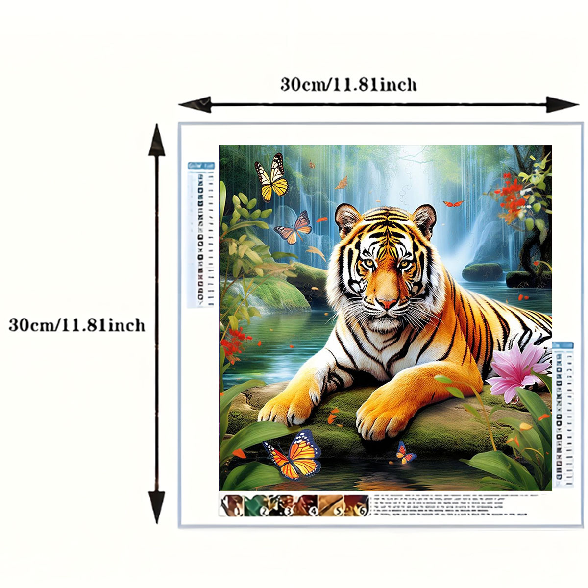 1 Set of Tiger King Diamond Pa - Art Craft Website review and price