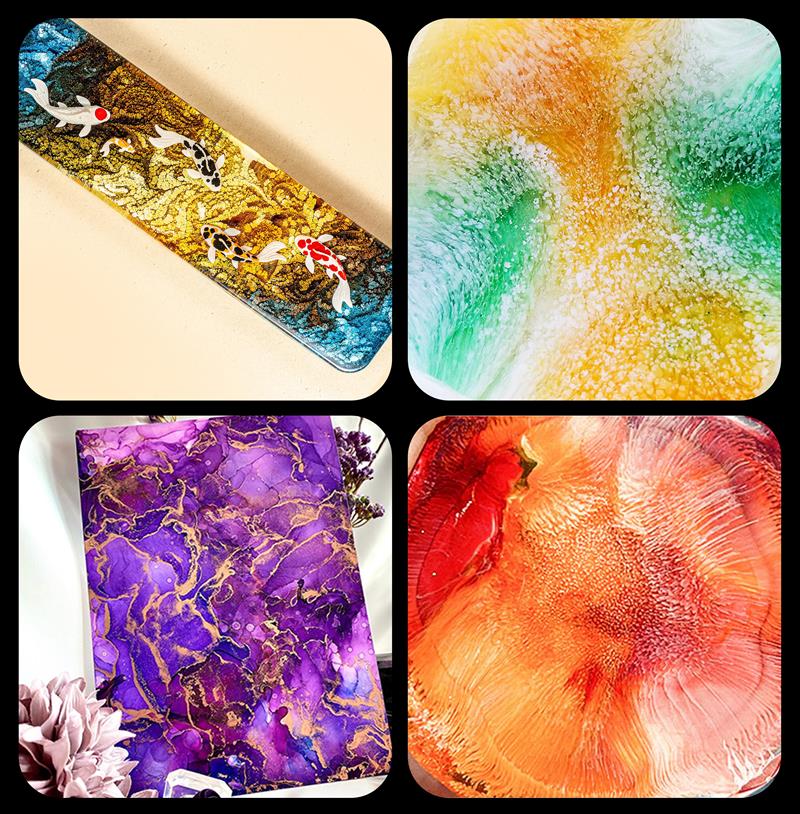 1 Set Art Ink Alcohol Epoxy Re - Alcohol Ink Set review and price