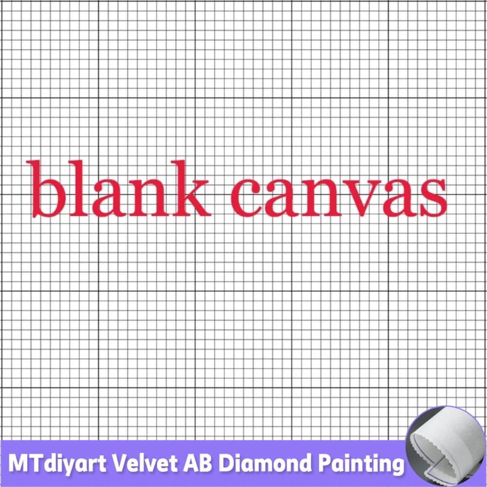 Blank Canvas Diamond painting  - Acrylic Pour Paint review and price