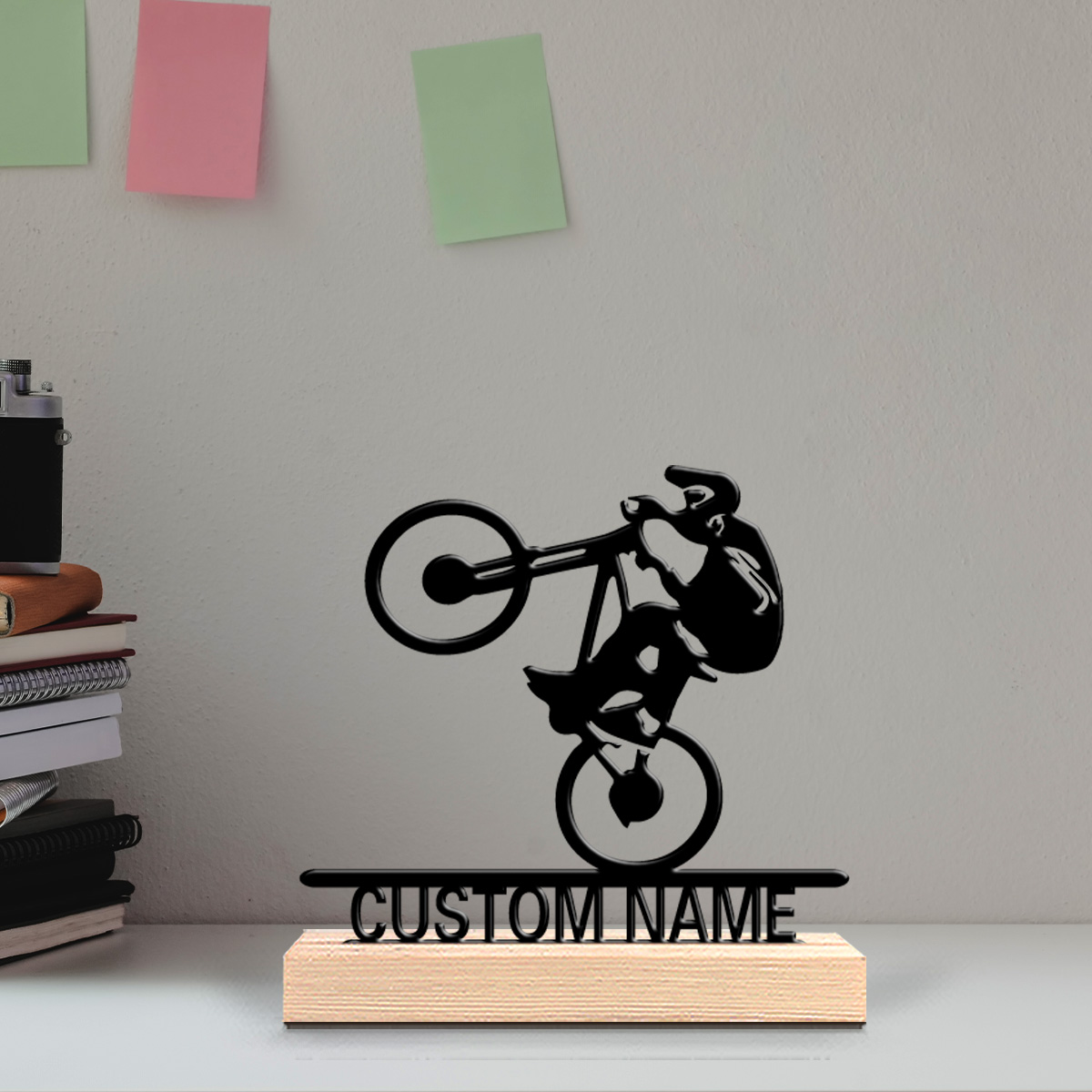 1pc Fashion bike Custom Name M - Art Craft Names review and price