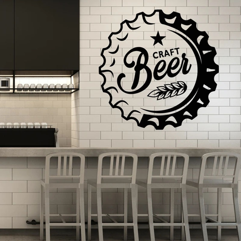 Wall Decal Drinking Alcohol Ba - Art Craft Logo review and price