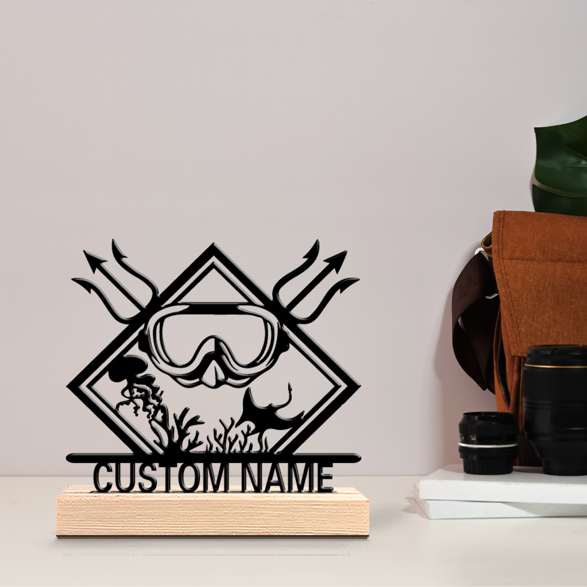 1pc Simple Diver Personalized  - Art Craft Names review and price