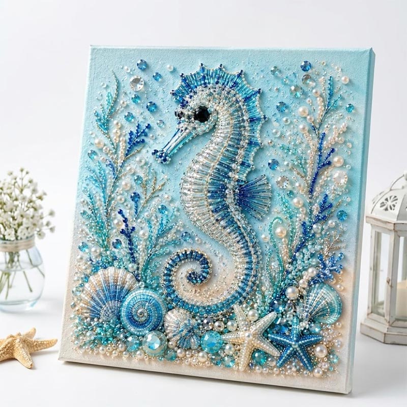 Ocean Theme Pearl Art DIY Kit  - Art Craft Website review and price