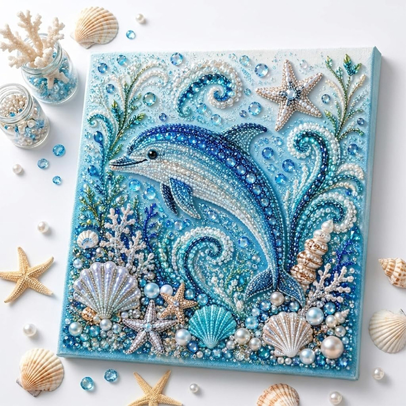 Ocean Theme Pearl Art DIY Kit  - Art Craft Website review and price