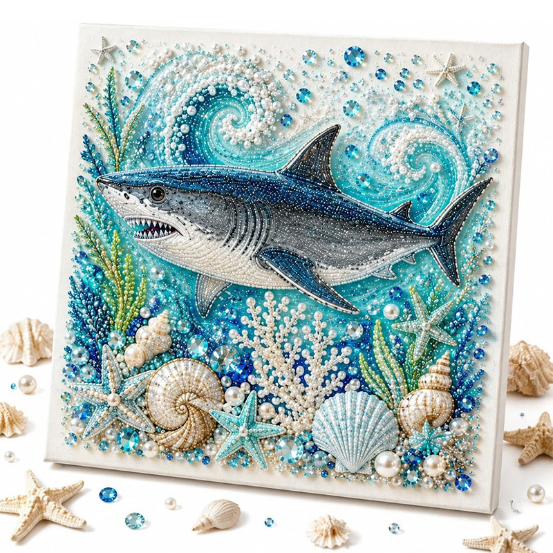 Ocean Theme Pearl Art DIY Kit  - Art Craft Website review and price