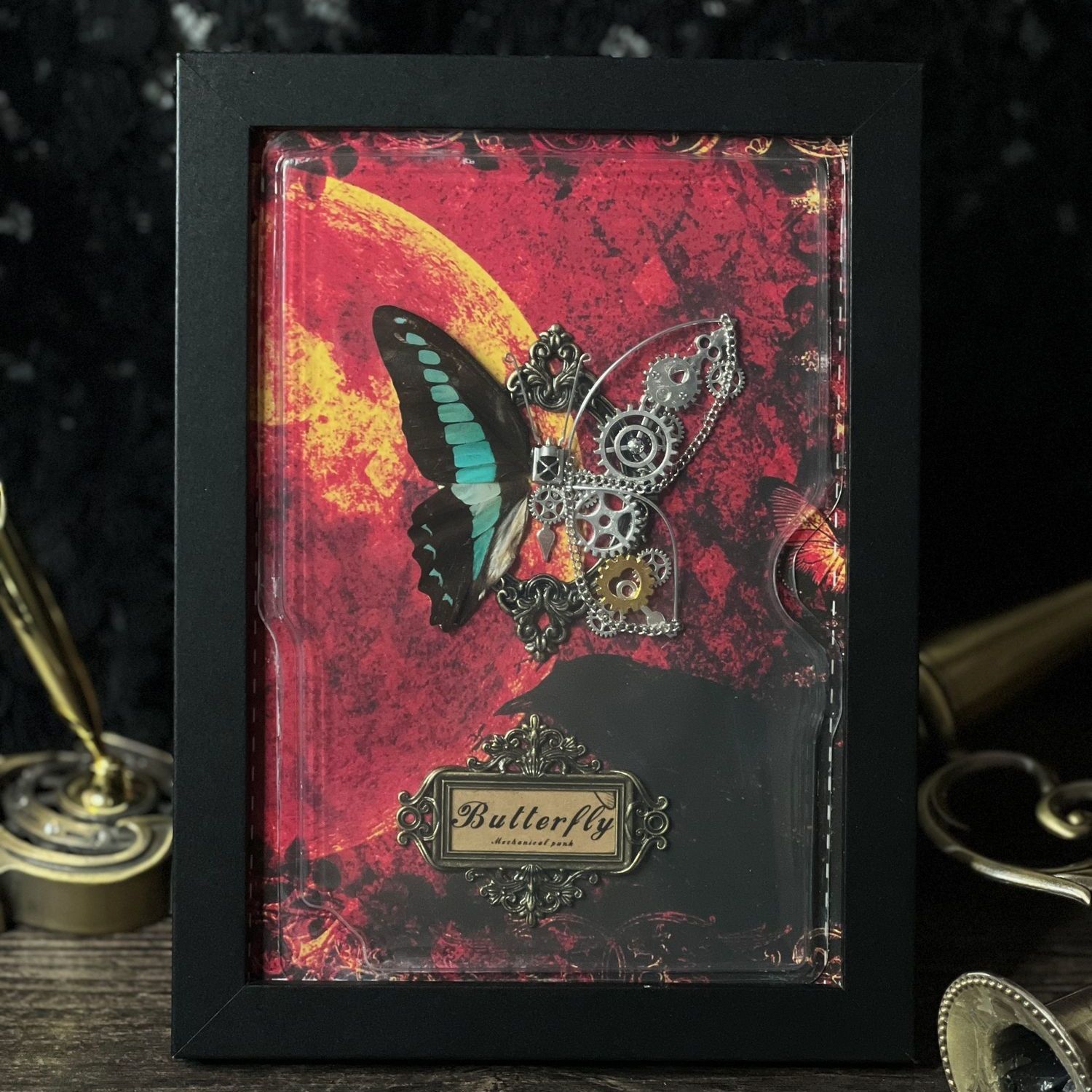 Steampunk Butterfly Frame DIY  - Art Craft With Paper review and price