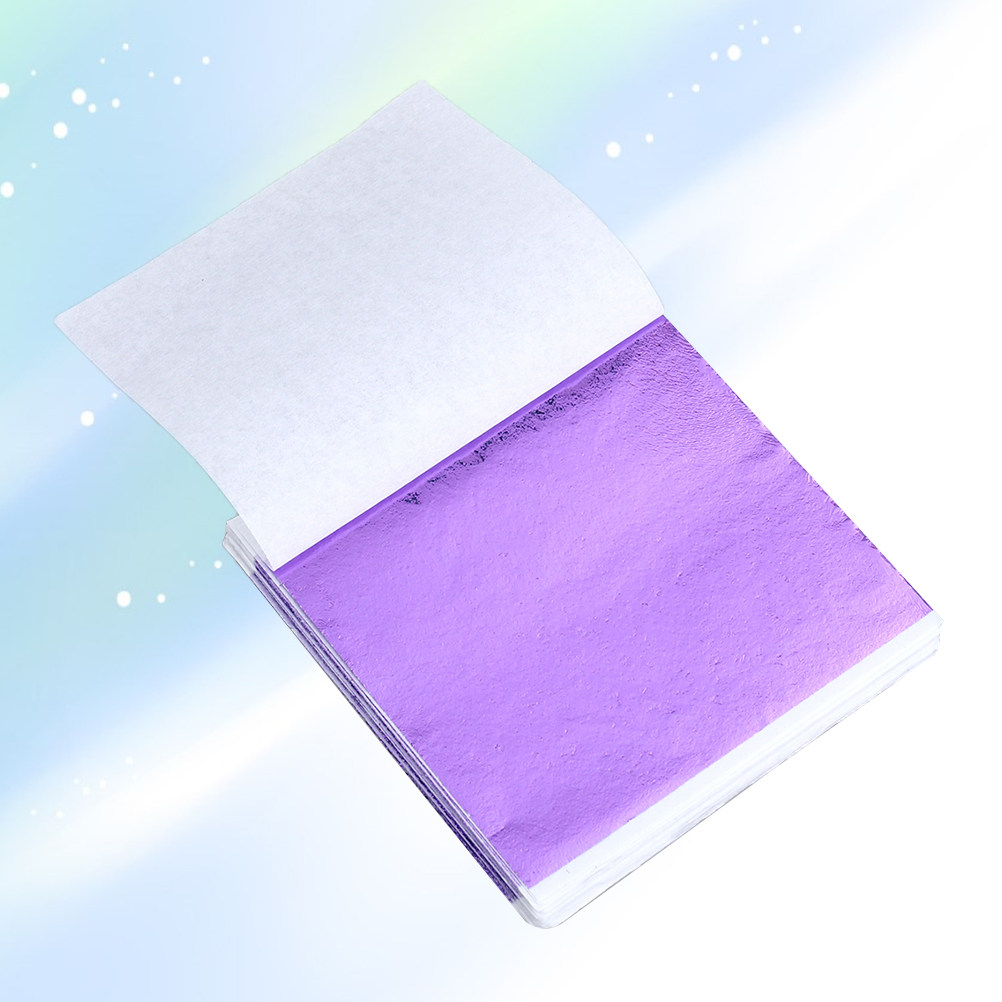 50Pcs 8x8.5cm Gold Leaf Sheets - Art Craft With Paper review and price