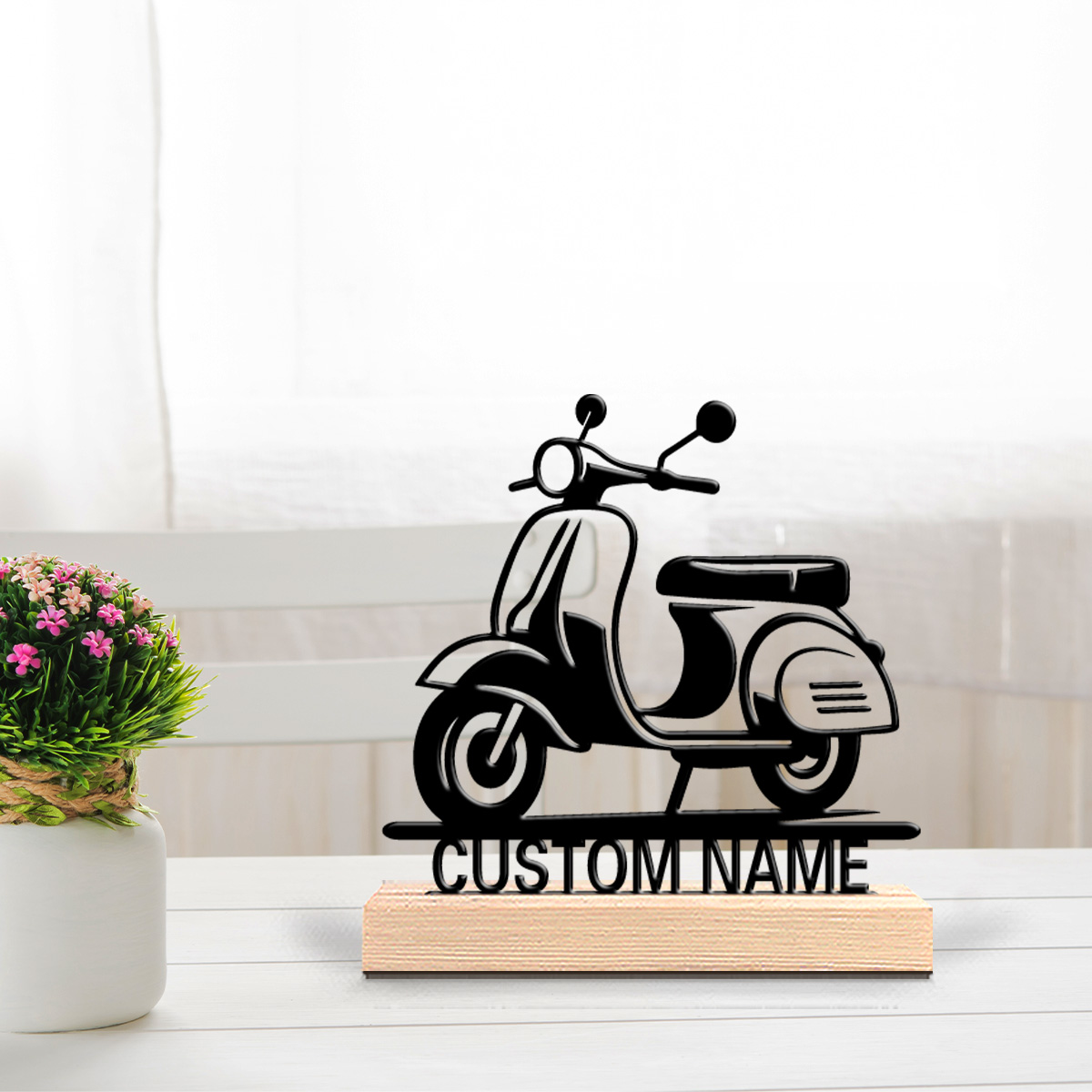 1pc Modern electric bike Custo - Art Craft Names review and price