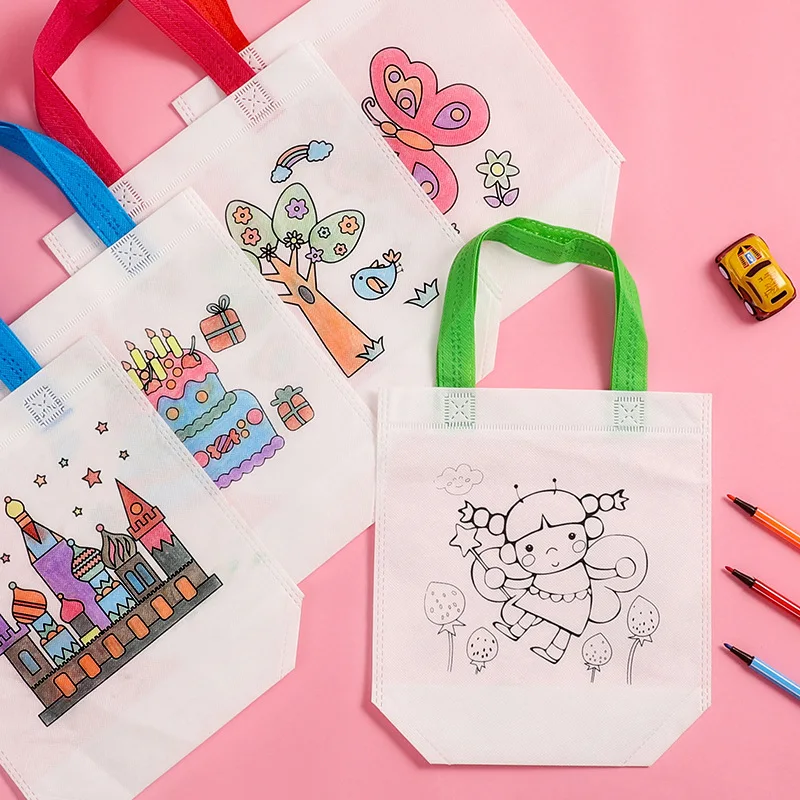 1-10pcs Sets DIY Graffiti Bag  - Art Craft 5 Year Old review and price