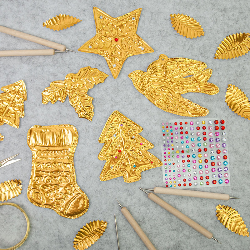 DIY Gold Foil Art Relief Chris - Art Craft With Paper review and price