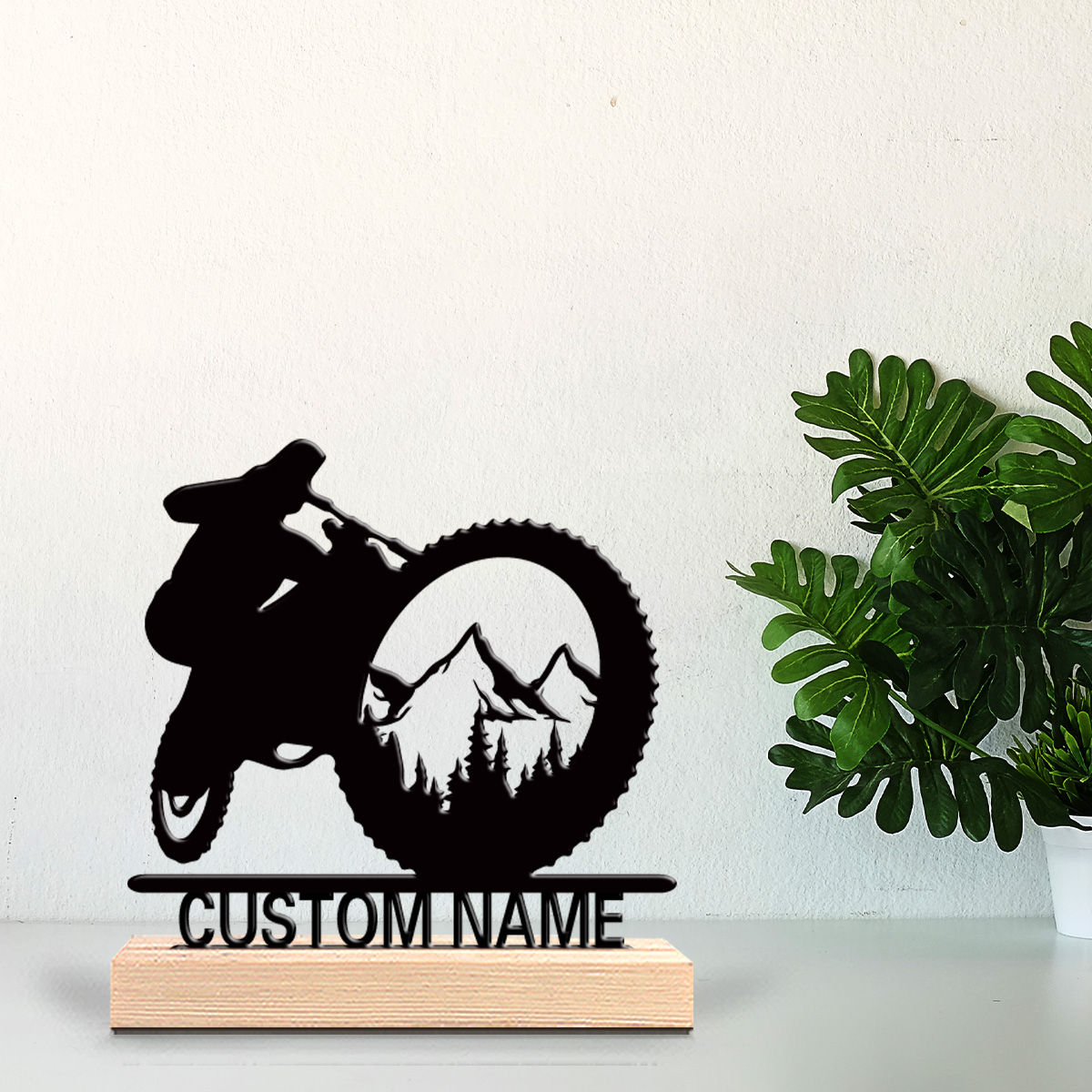1pc Motorcycle Mountain View C - Art Craft Names review and price