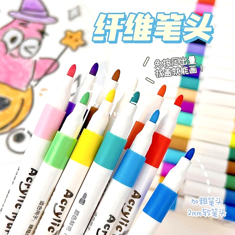 Soft Tip Acrylic Marker Pen Se - Art Craft 5 Year Old review and price