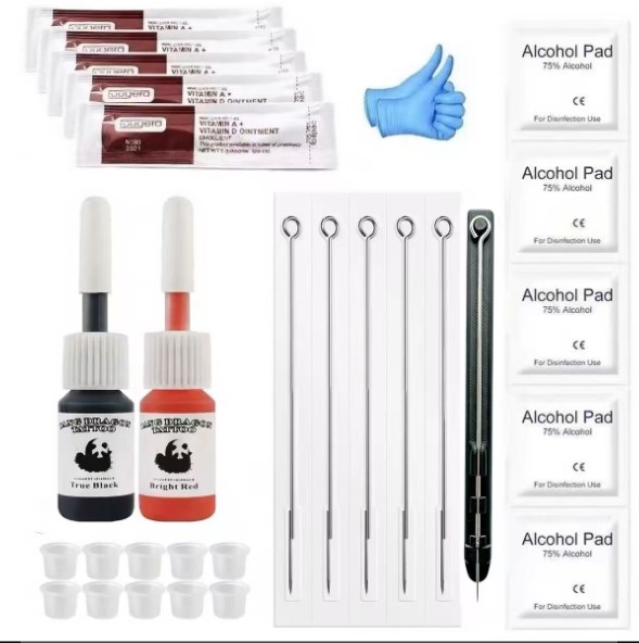 Hand‑poke Tattoo Kit for Self‑ - Alcohol Ink Set review and price