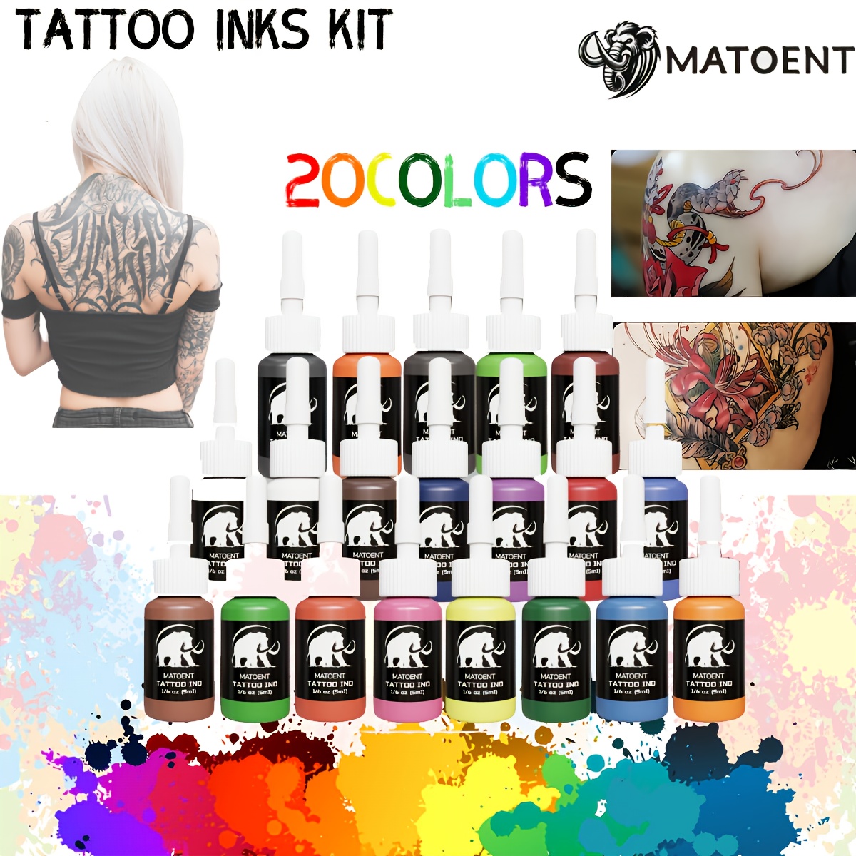 Professional Tattoo Ink Kit -  - Alcohol Ink Set review and price
