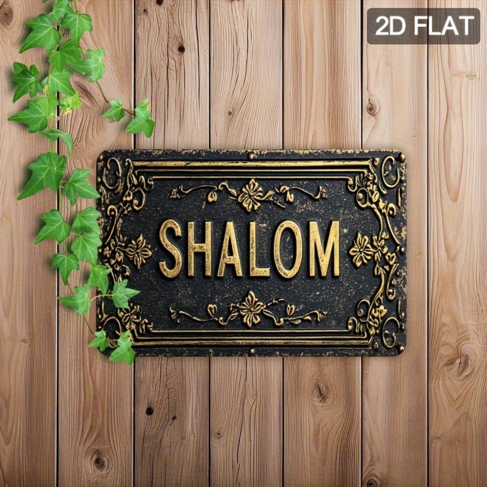 CIFBUY Shalom Black Gold Flora - Art & Craft Photos review and price