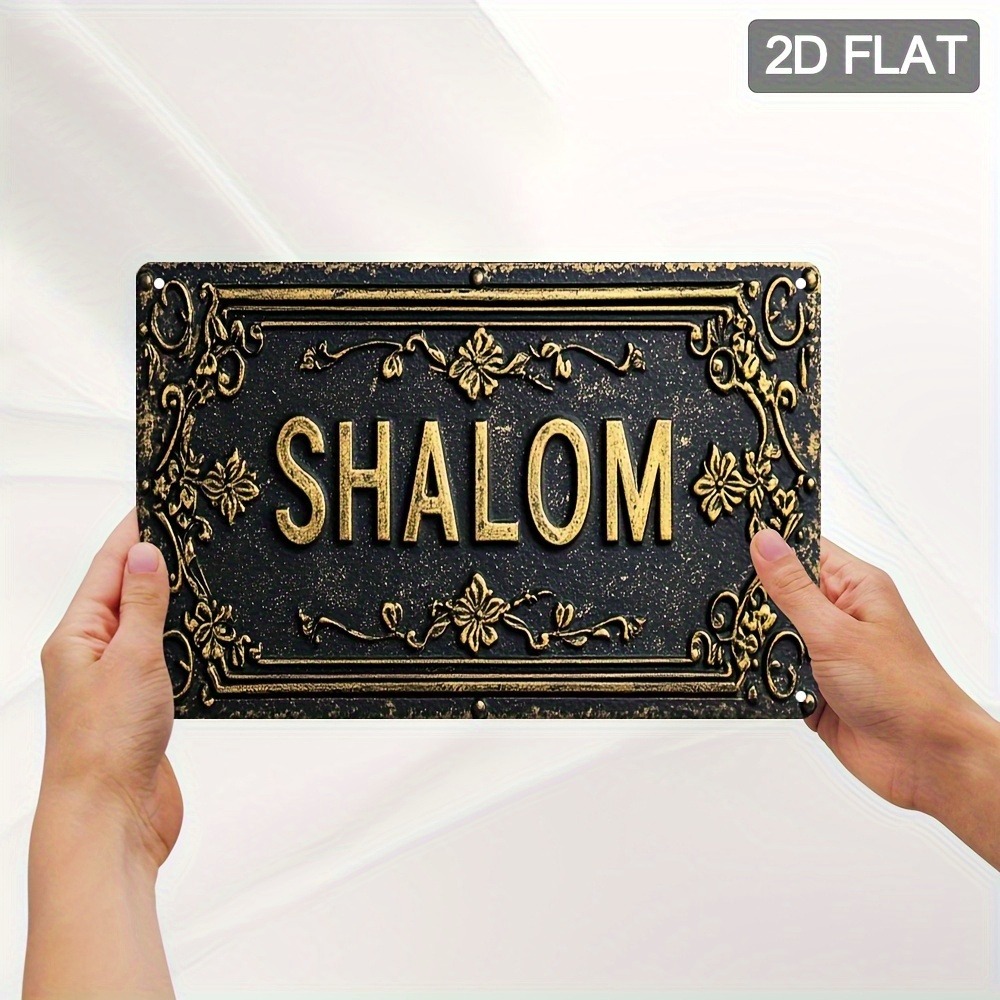CIFBUY Shalom Black Gold Flora - Art & Craft Photos review and price