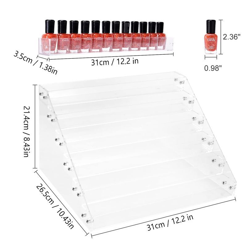 Acrylic Nail Polish Organizer  - Acrylic Pour Paint review and price