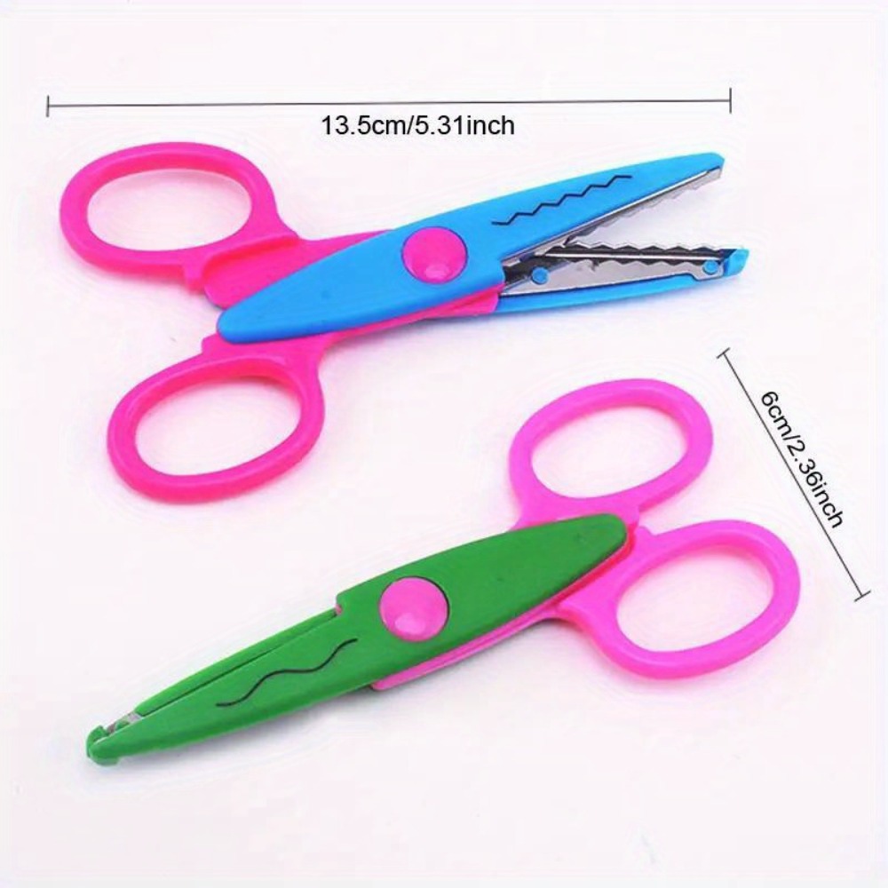 6Pcs/Set Decorative Wavy Sciss - Art Craft 5 Year Old review and price