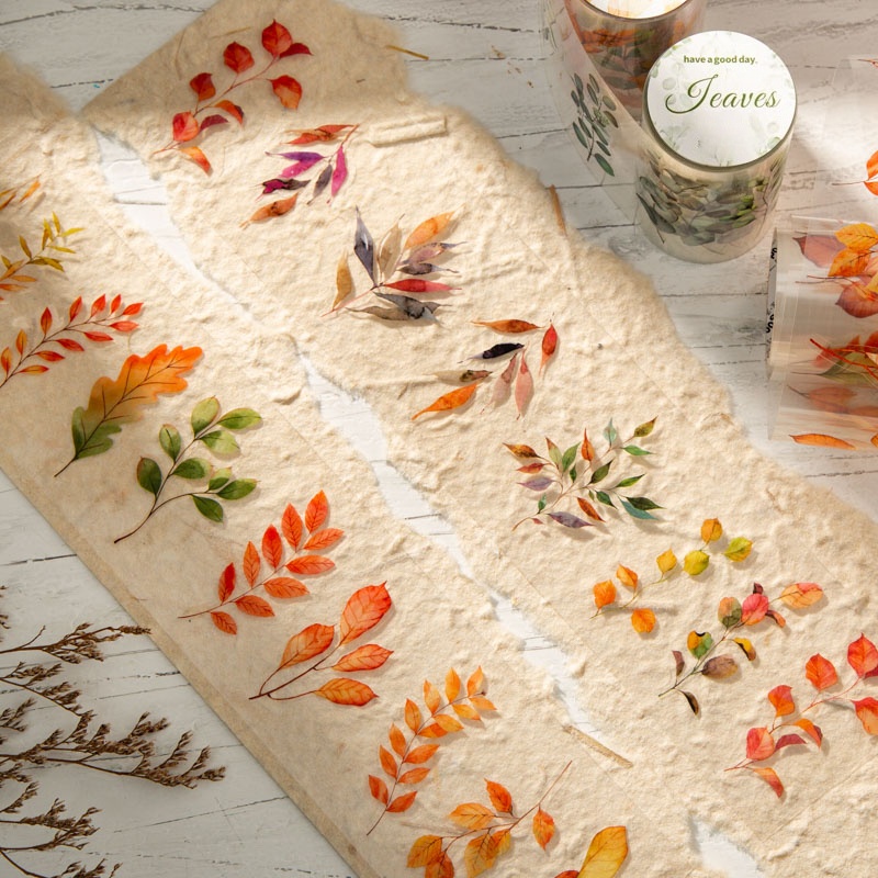 6-roll pack, 6cm×200cm, leaf-t - Art Craft Using Leaves review and price