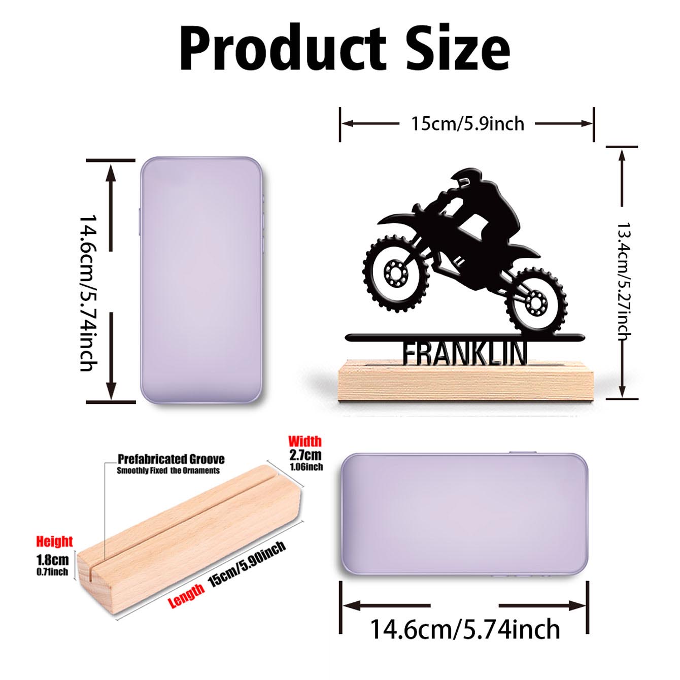 1pc Abstract Motorbike jumping - Art Craft Names review and price