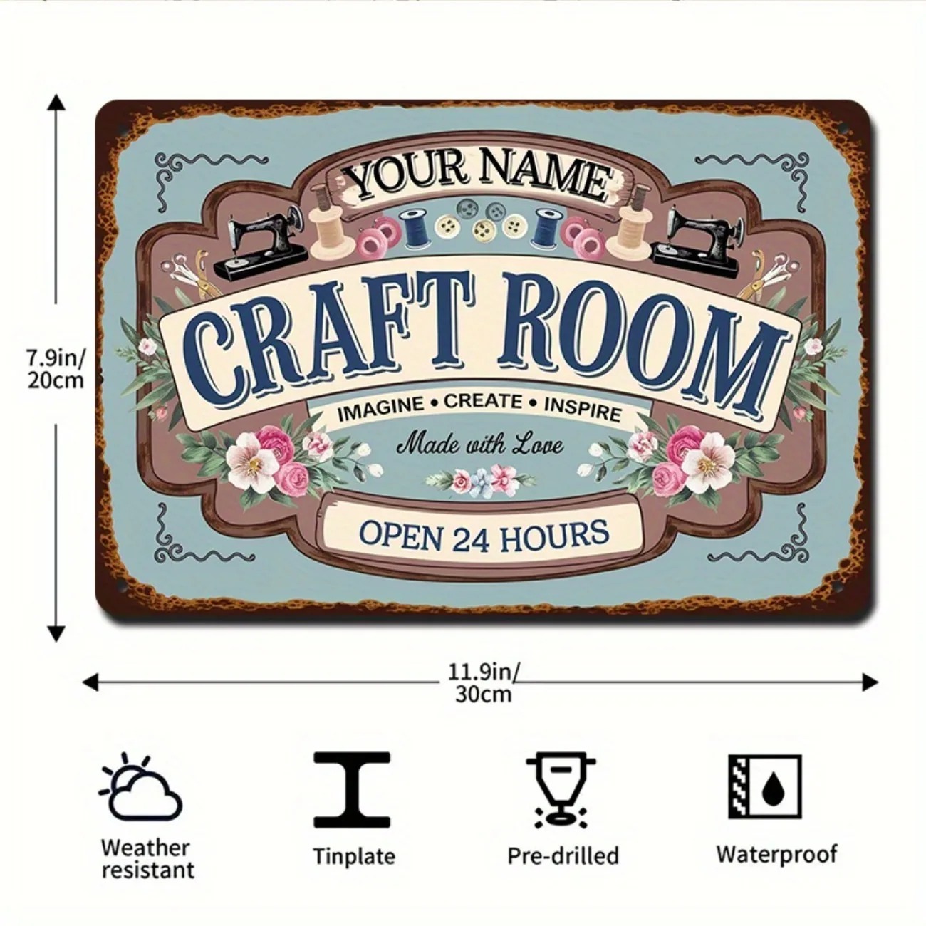 Custom Name Metal Craft Room S - Art Craft Names review and price