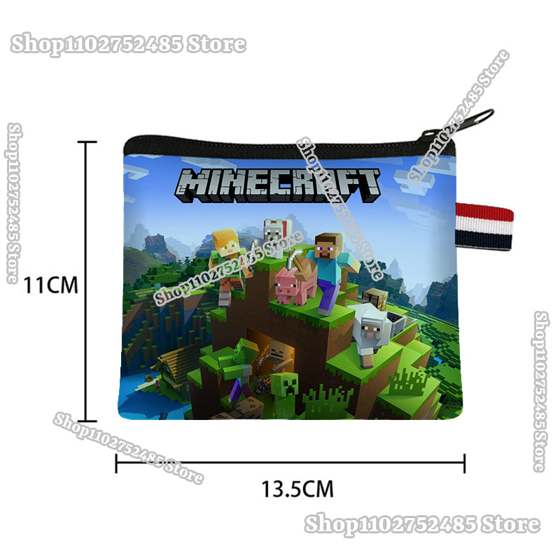 Pixels Block Coin Purse Miner  - Art Craft Bag review and price