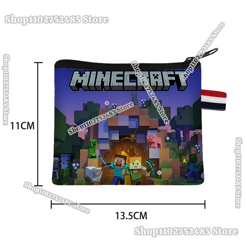 Pixels Block Coin Purse Miner  - Art Craft Bag review and price