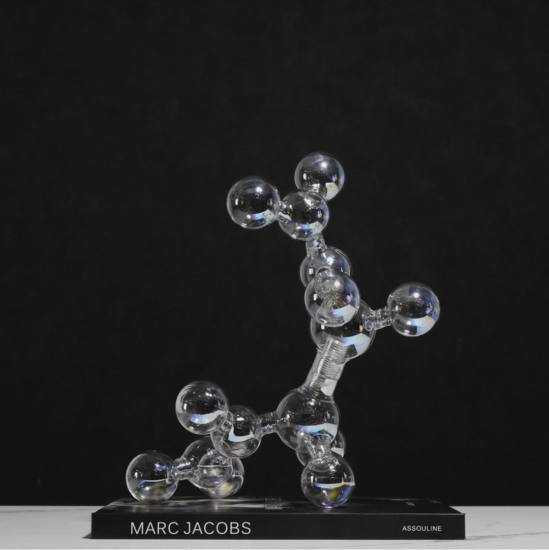 Colorful Glass Molecular Sculp - Art Craft Club review and price