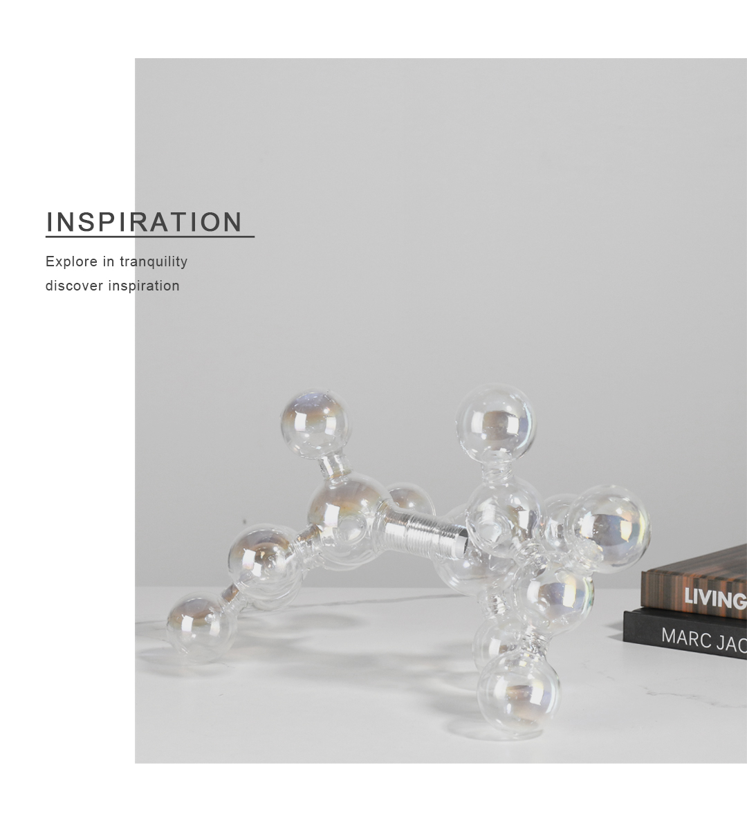 Colorful Glass Molecular Sculp - Art Craft Club review and price