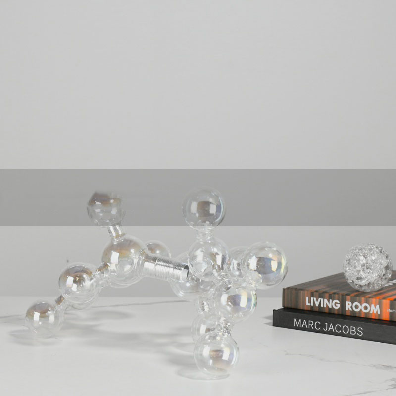 Colorful Glass Molecular Sculp - Art Craft Club review and price