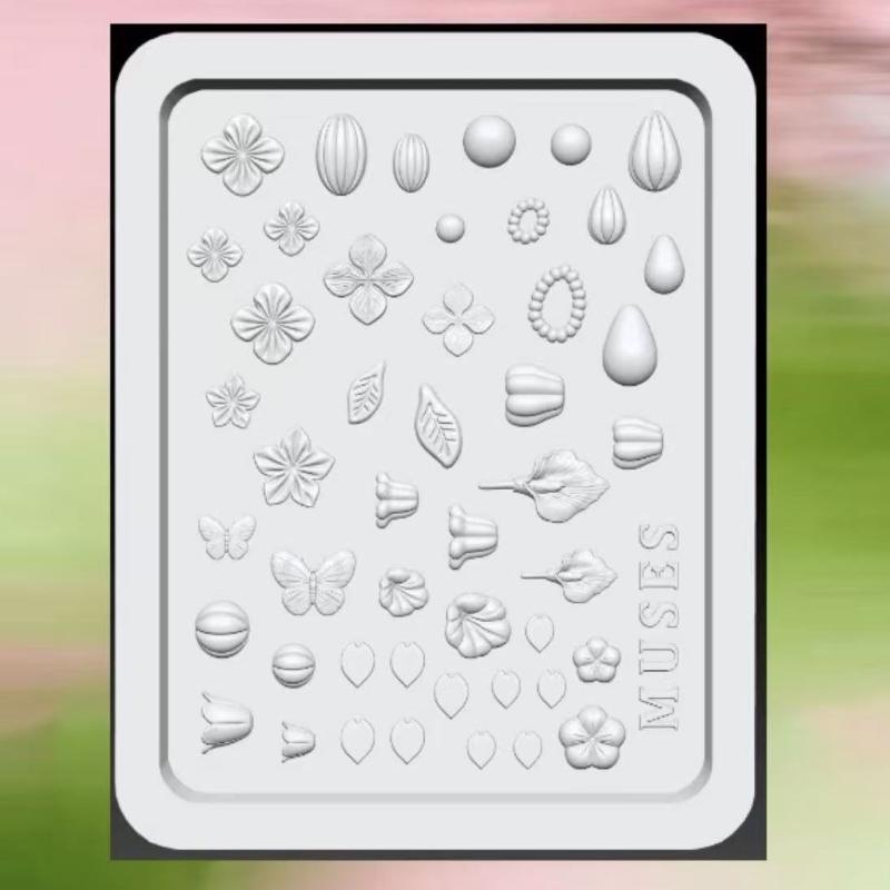 3D Nail Art Silicone Mold 1Pcs - Art Craft Using Leaves review and price
