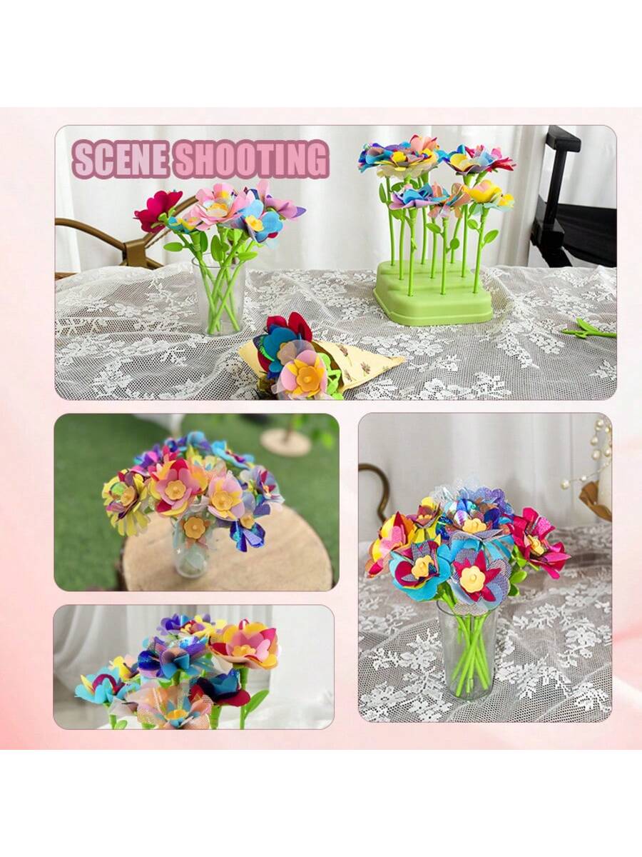 Kids Flower Craft Kit with Pre - Art Craft 5 Year Old review and price