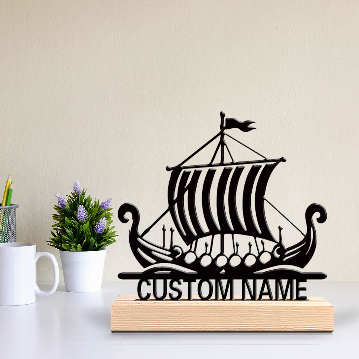 1pc Creative Sailboat Customiz - Art Craft Names review and price