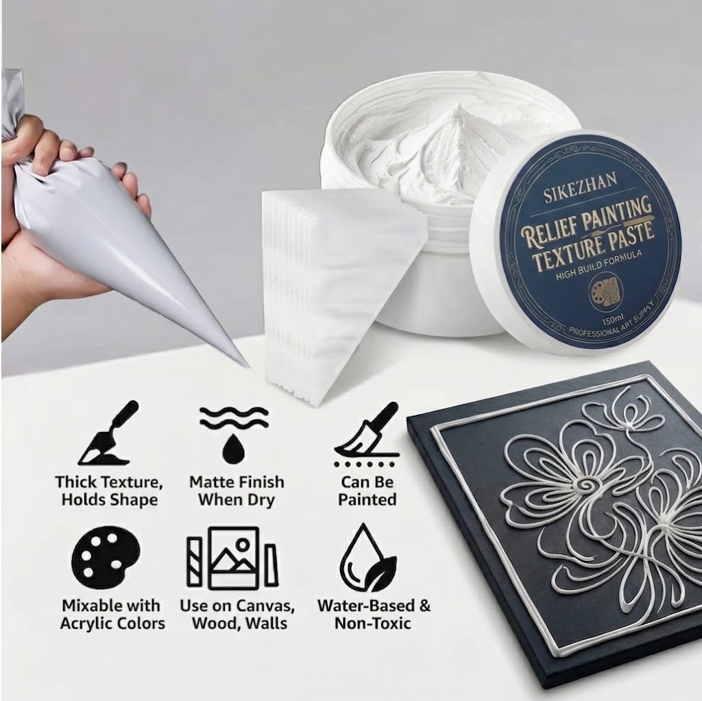 150ml High Build Relief Textur - Acrylic Pour Paint review and price